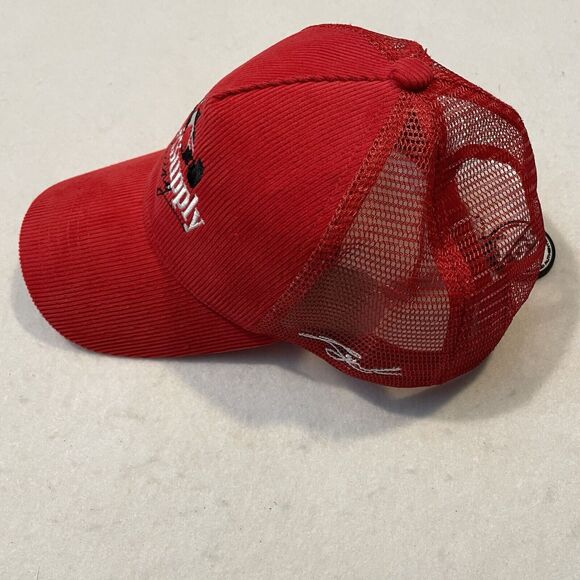 LGND Supply Co. RACING TEAM Corduroy Mesh Snapback hat Trucker Ballcap NWT - Picture 2 of 5